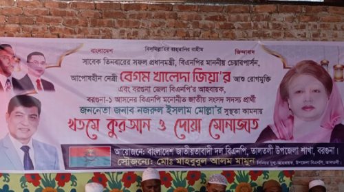 খালেদা জিয়ার রোগমুক্তি